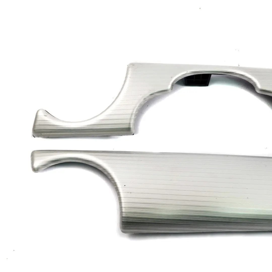 Dashboard Panel Trim Cover Set Aluminium Striped Alloy to Mini Cooper R55 R56 LCI with Part number 9217630 Mini Cooper R55 R56 LCI Dashboard Panel Trim Cover Set Aluminium Striped Alloy - SKU rhd-9217630 - Part number 9217630