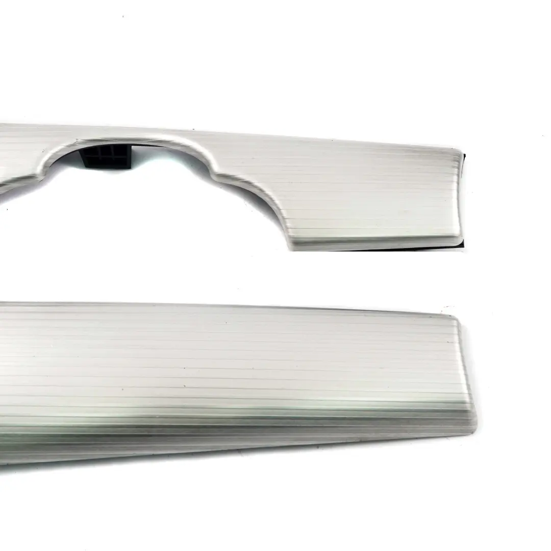 Dashboard Panel Trim Cover Set Aluminium Striped Alloy to Mini Cooper R55 R56 LCI with Part number 9217630 Mini Cooper R55 R56 LCI Dashboard Panel Trim Cover Set Aluminium Striped Alloy - SKU rhd-9217630 - Part number 9217630