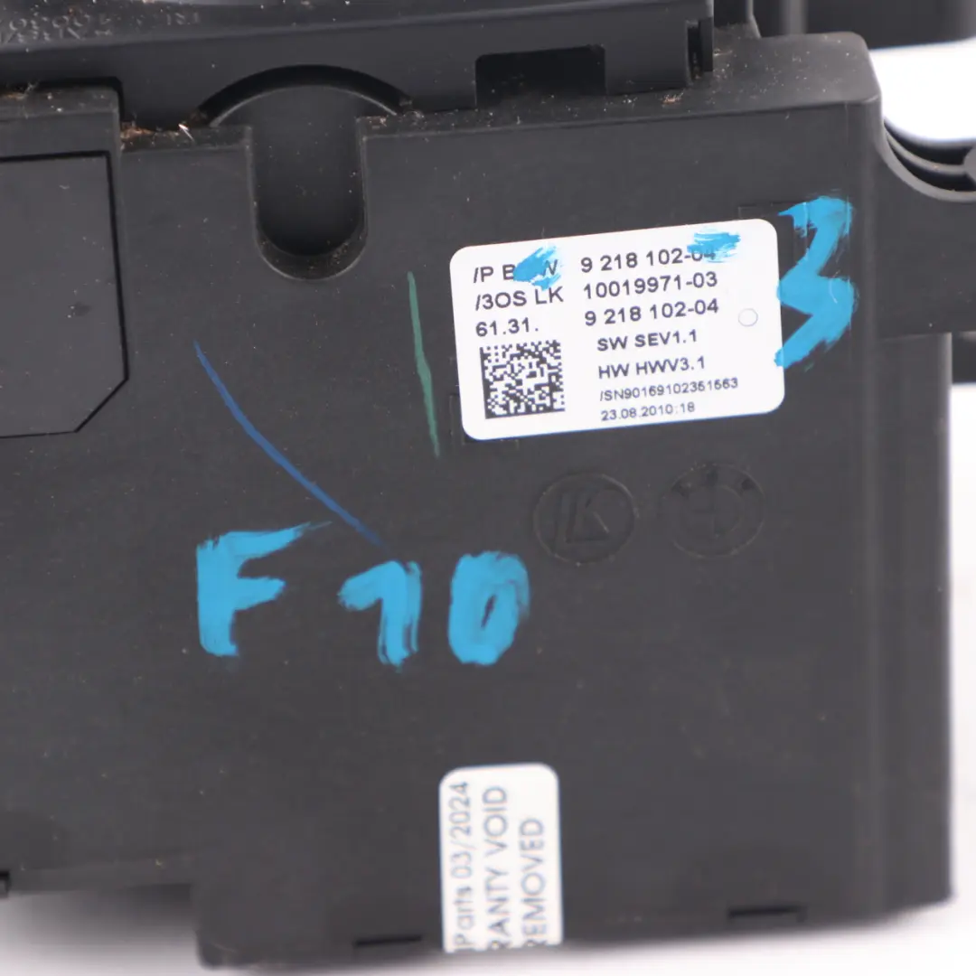 Selector BMW F01 F07 F10 F11 F25 Automatic Knob Shifting Steptronic to Gear with Part number 9218102 Gear Selector BMW F01 F07 F10 F11 F25 Automatic Knob Shifting Steptronic - SKU rhd-9218102-3 - Part number 9218102