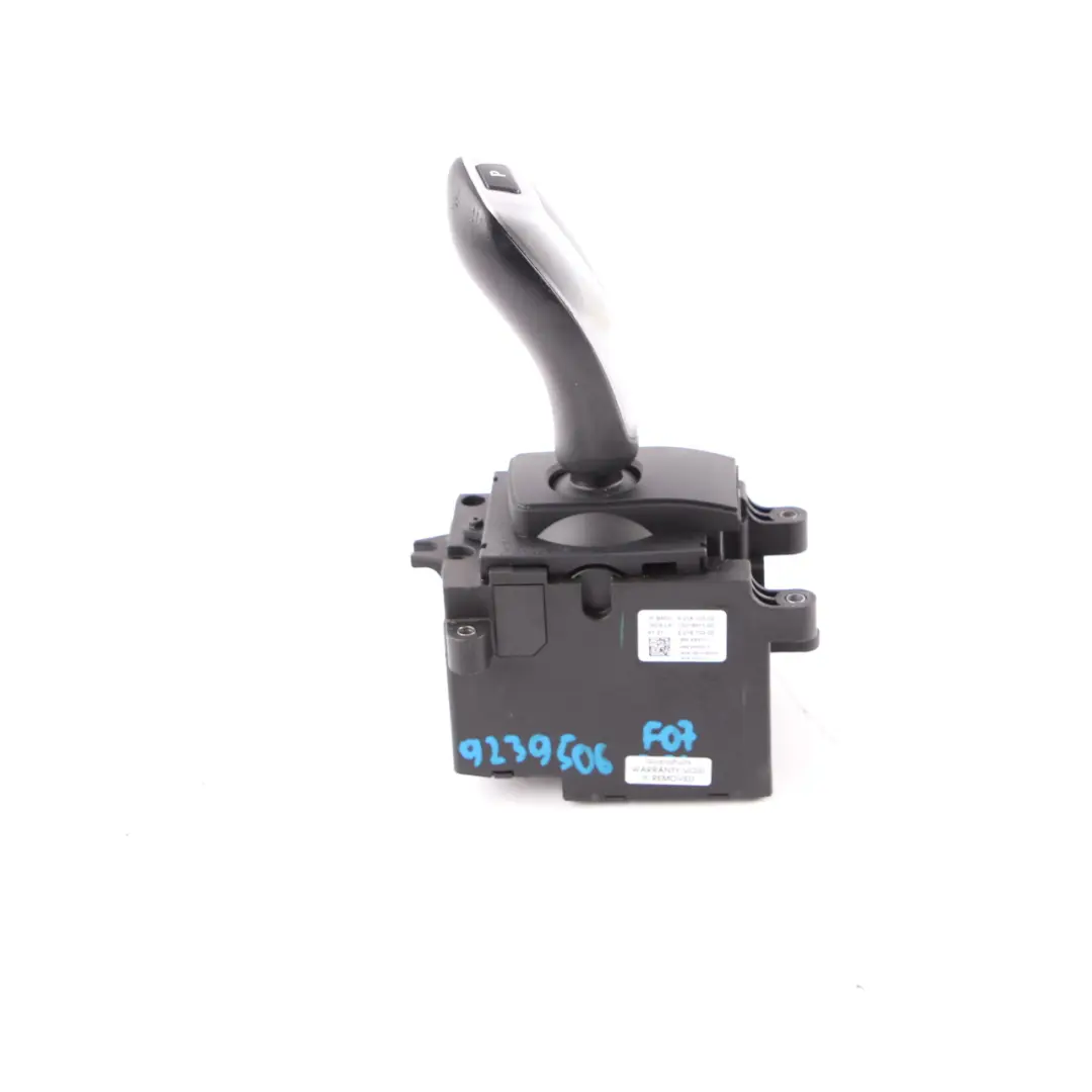 Gear Selector BMW F01 F07 F10 F11 F25 Automatic Knob Shifting Steptronic - SKU rhd-9218102 - Part number 9218102