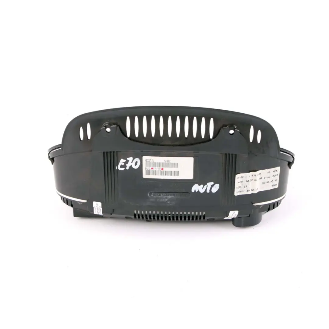 BMW X5 E70 M57N2 Diesel Instrument Cluster Speedo Clocks Automatic - SKU rhd-9218632 - Part number 9218632