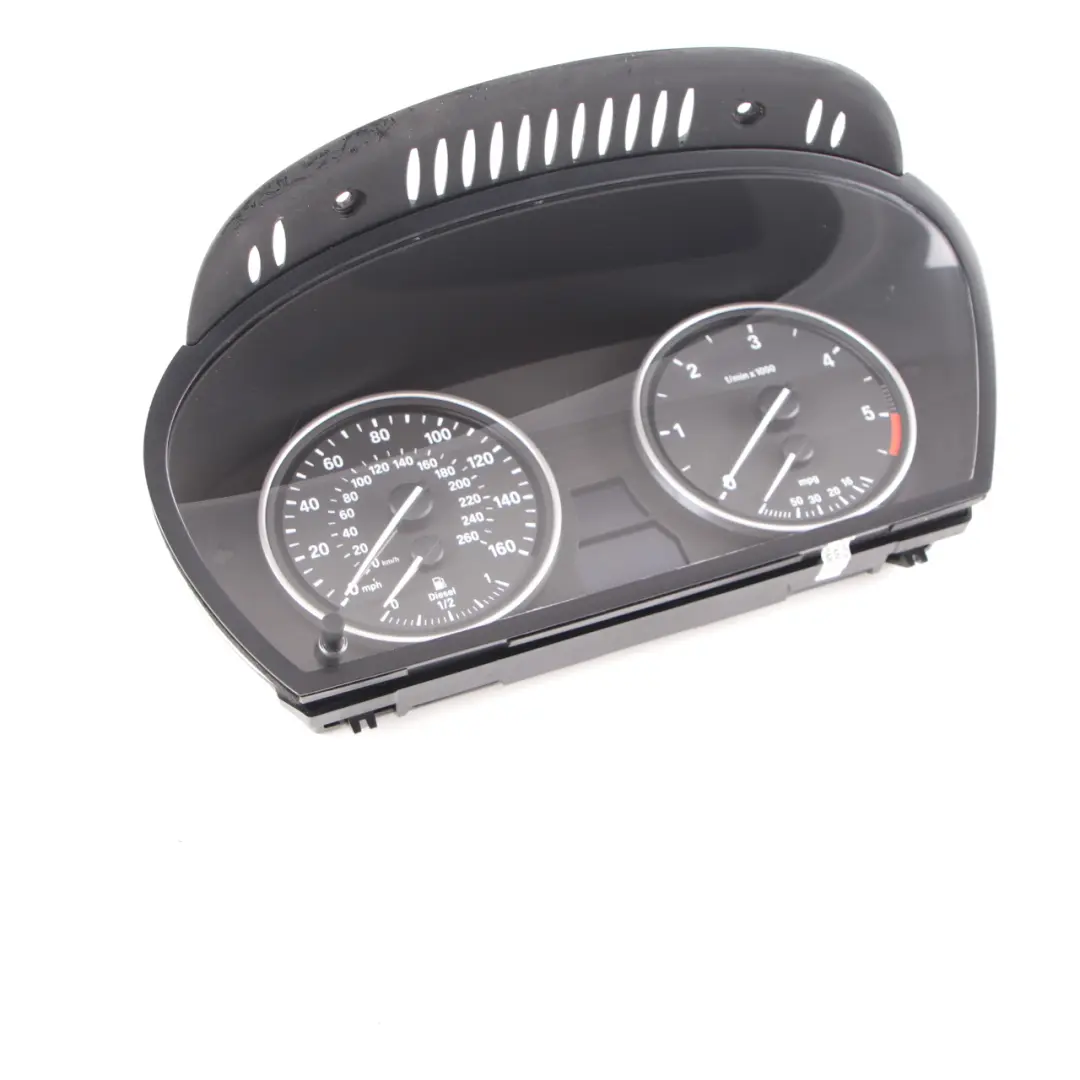 BMW X5 E70 M57N2 Diesel Instrument Cluster Speedo Clocks Automatic - SKU rhd-9218854-1 - Part number 9218854
