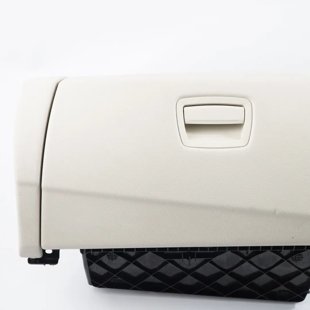 Glove Box BMW F12 F06 F13 Glovebox Cover Dashboard Storage Ivory White to with Part number 9218974 Glove Box BMW F12 F06 F13 Glovebox Cover Dashboard Storage Ivory White - SKU rhd-9218974 - Part number 9218974
