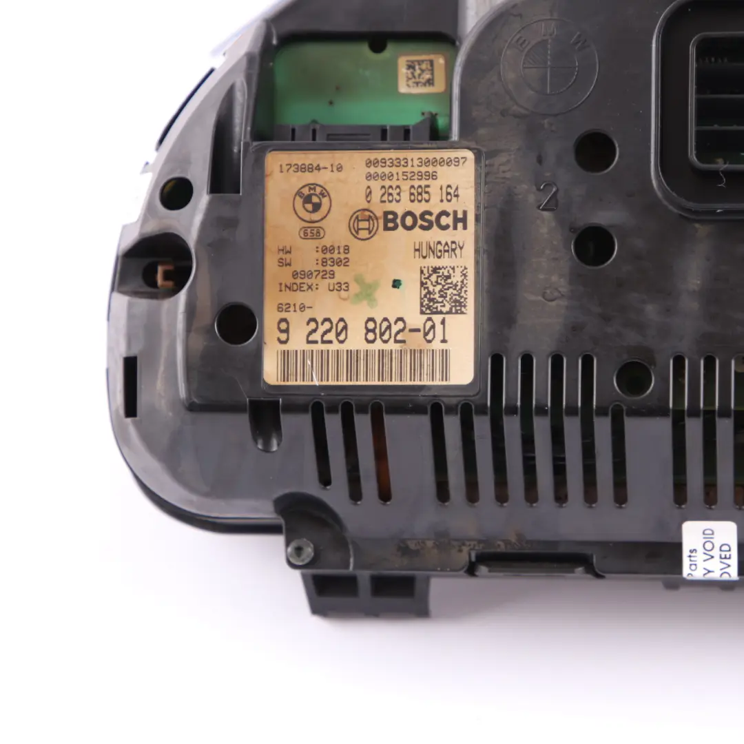 Instrument Cluster Speedo Clocks Automatic to BMW 5 7 F01 F07 GT F10 Diesel with Part number 9220802 BMW 5 7 F01 F07 GT F10 Diesel Instrument Cluster Speedo Clocks Automatic - SKU rhd-9220802 - Part number 9220802