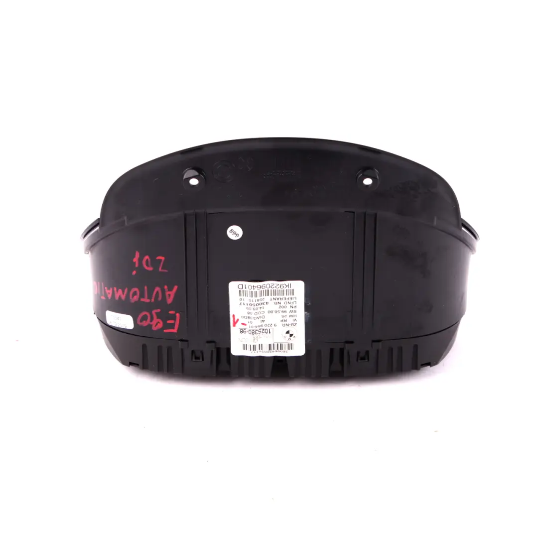 Instrument Cluster Speedo Clocks MPH Diesel 9220964 to BMW 3 X1 E84 E90 E91 1 with Part number 6983488 BMW 3 X1 E84 E90 E91 1 Instrument Cluster Speedo Clocks MPH Diesel 9220964 - SKU rhd-9220964-1 - Part number 6983488