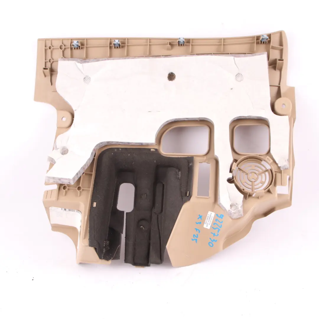 Footwell Trim BMW X3 F25 X4 F26 Passenger's Cover Bottom Savannabeige to with Part number 9225730 Footwell Trim BMW X3 F25 X4 F26 Passenger's Cover Bottom Savannabeige - SKU rhd-9225730 - Part number 9225730