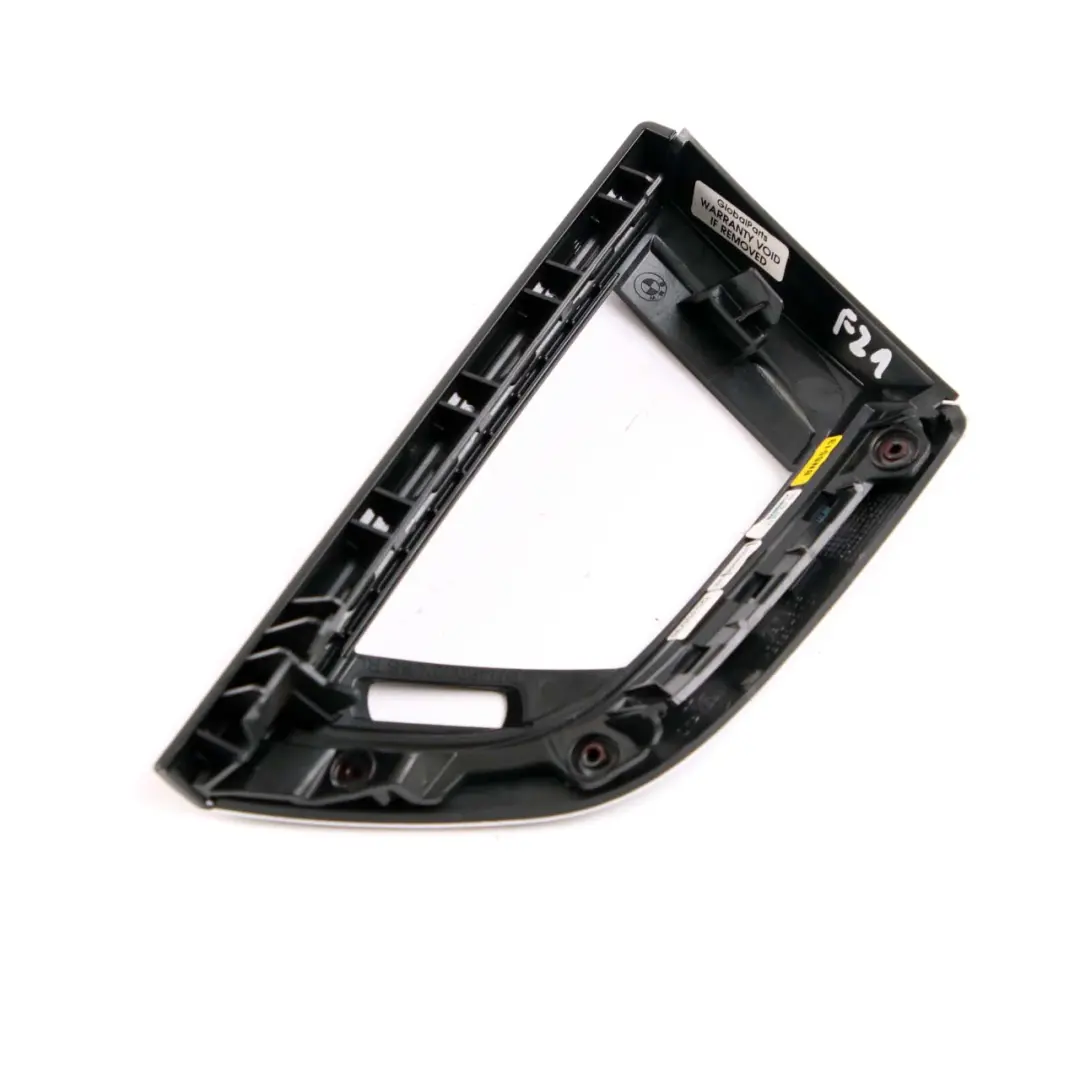 BMW 1 2 F20 F21 F22 Trim Dashboard Dash Cover Brushed Aluminium Black Gloss - SKU rhd-9226064 - Part number 9226064