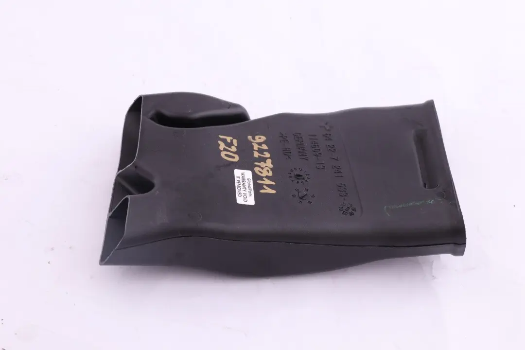 Heater Air Rear Duct Tunel Footwell to BMW 1 2 3 Series F20 F21 F22 F30 with Part number 9227811 BMW 1 2 3 Series F20 F21 F22 F30 Heater Air Rear Duct Tunel Footwell - SKU rhd-9227811 - Part number 9227811