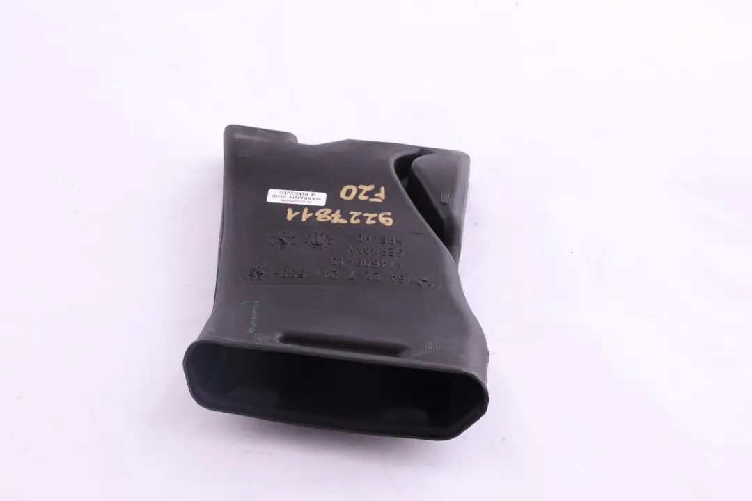 Heater Air Rear Duct Tunel Footwell to BMW 1 2 3 Series F20 F21 F22 F30 with Part number 9227811 BMW 1 2 3 Series F20 F21 F22 F30 Heater Air Rear Duct Tunel Footwell - SKU rhd-9227811 - Part number 9227811