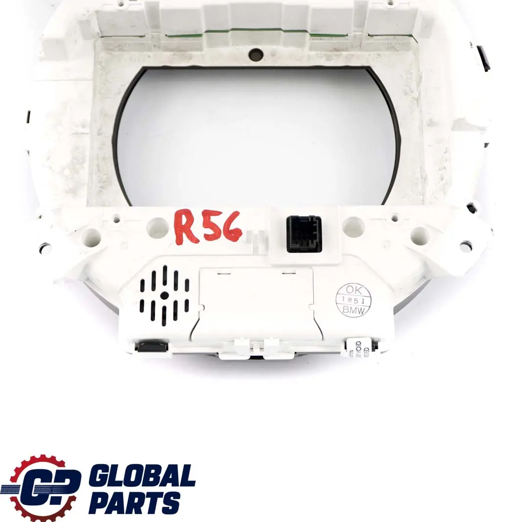 Instrument Cluster Speedo Navigation Display Cover to Mini Cooper R56 R60 with Part number 9228486 Mini Cooper R56 R60 Instrument Cluster Speedo Navigation Display Cover - SKU rhd-9228486-2 - Part number 9228486
