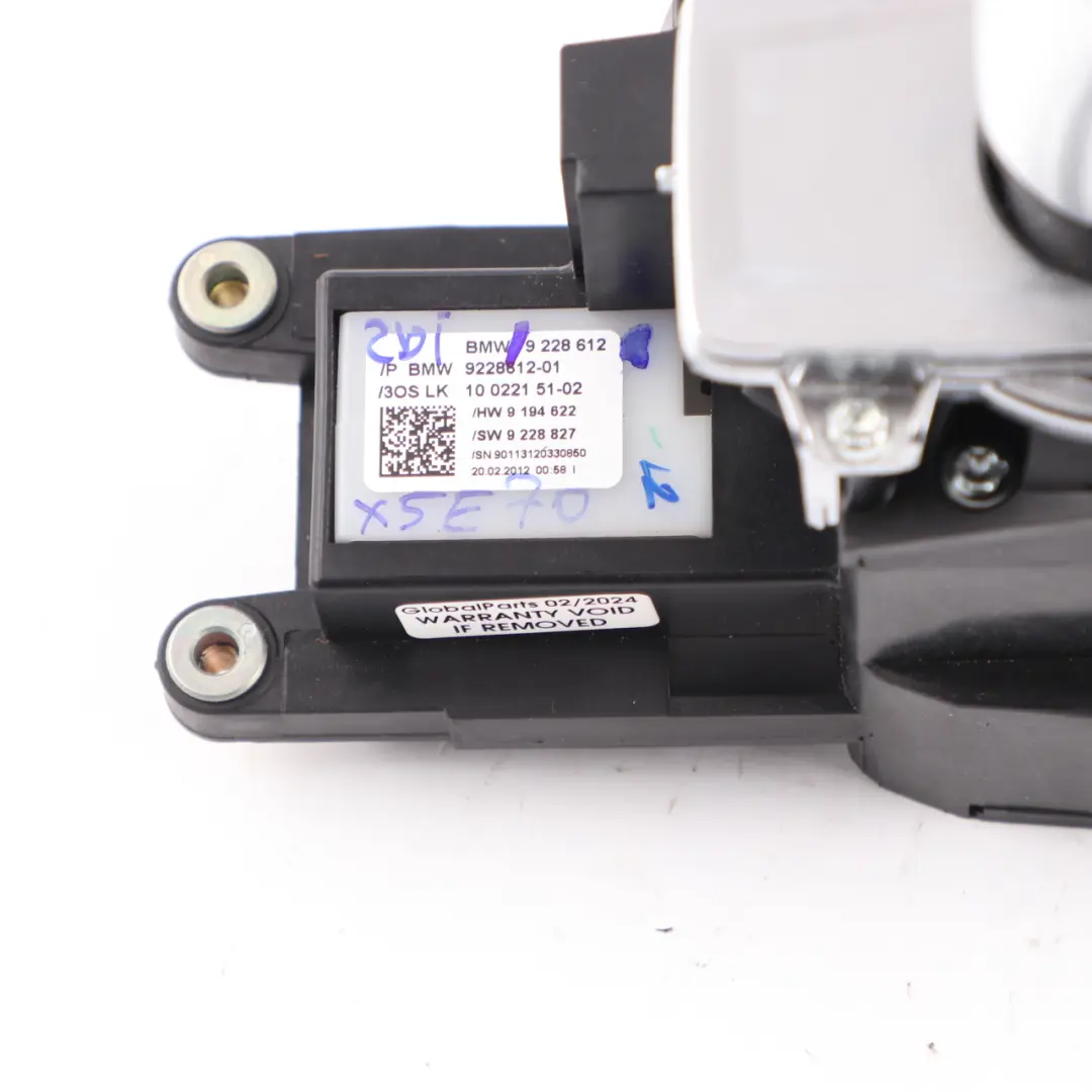 Shifting Steptronic Selector to BMW X5 X6 Series E70 E71 Gear with Part number 9228612 BMW X5 X6 Series E70 E71 Gear Shifting Steptronic Selector - SKU rhd-9228612 - Part number 9228612