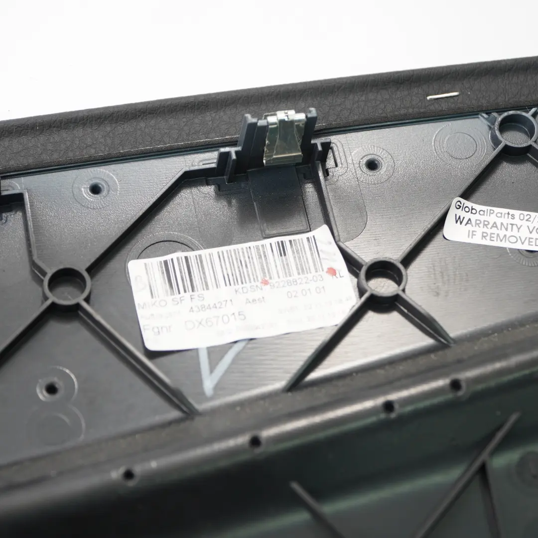  Centre Console Trim BMW F12 F13 Panel Cover Front Right O/S Black - SKU rhd-9228822 - Part number 9228822