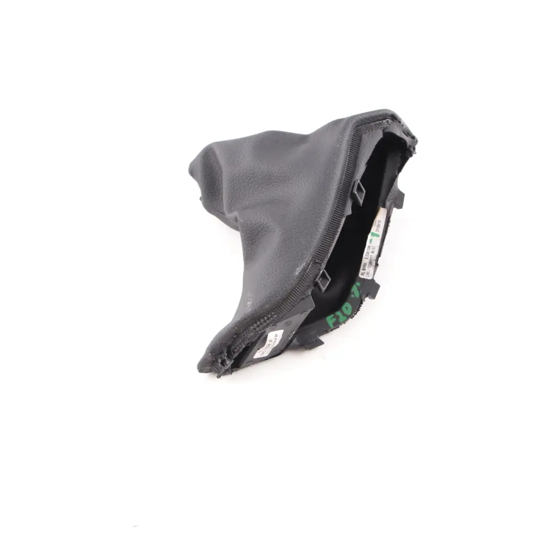 BMW F20 F21 F22 F23 Handbrake Lever Cover Gaiter Leather Black - SKU rhd-9230134-1 - Part number 9230134