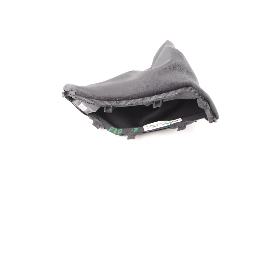 Handbrake Lever Cover BMW F20 F21 F22 F23 Handbrake Gaiter Leather Black to with Part number 9230134 Handbrake Lever Cover BMW F20 F21 F22 F23 Handbrake Gaiter Leather Black - SKU rhd-9230134-2 - Part number 9230134