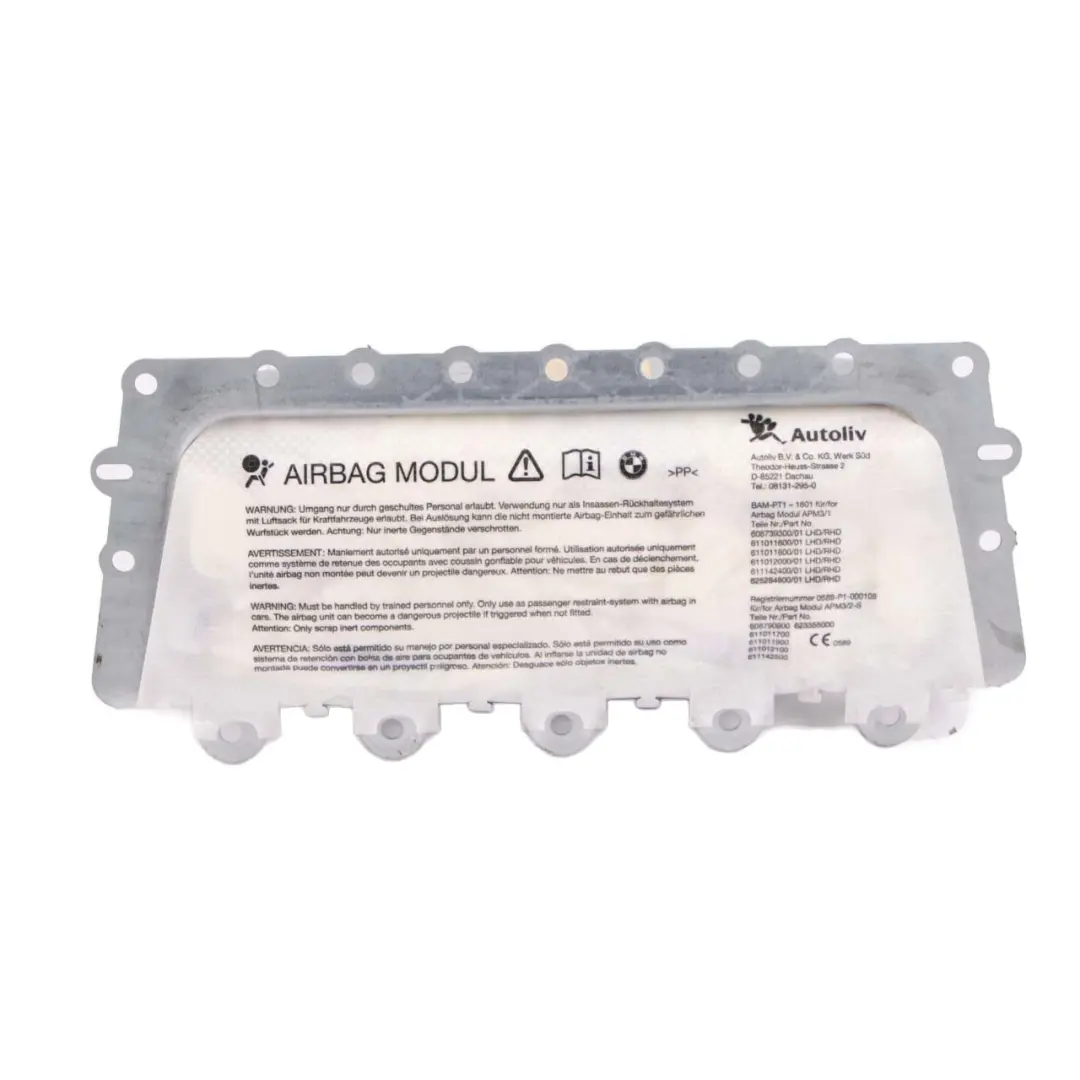 BMW 5 Series F10 F11 LCI Airbag Front Passenger Dashboard Dash Module - SKU rhd-9230399 - Part number 9230399