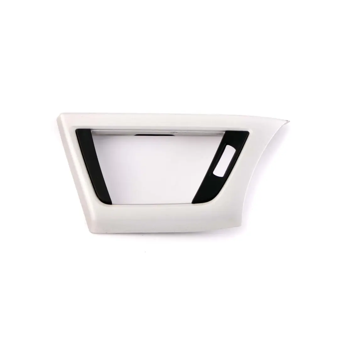 Driver Side Dash Cover Trim Panel Satinsilber Silver Matt to BMW 3 Series F30 F31 with Part number 9231205 BMW 3 Series F30 F31 Driver Side Dash Cover Trim Panel Satinsilber Silver Matt - SKU rhd-9231205 - Part number 9231205