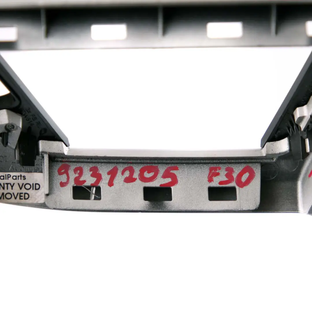 Driver Side Dash Cover Trim Panel Satinsilber Silver Matt to BMW 3 Series F30 F31 with Part number 9231205 BMW 3 Series F30 F31 Driver Side Dash Cover Trim Panel Satinsilber Silver Matt - SKU rhd-9231205 - Part number 9231205