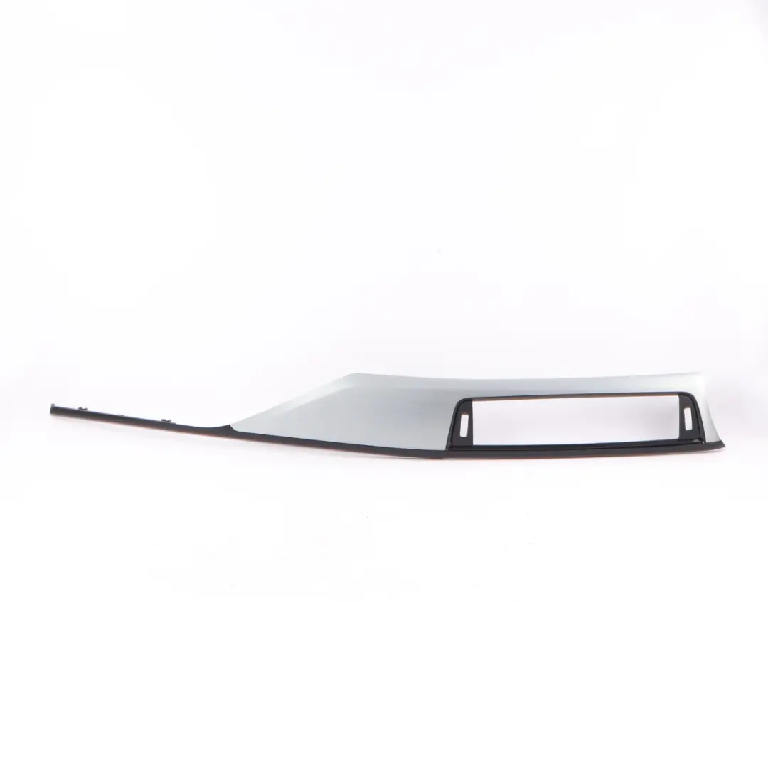 Trim Panel Dashboard Cover Brushed Aluminium High Gloss to BMW F30 F31 with Part number 9231218 BMW F30 F31 Trim Panel Dashboard Cover Brushed Aluminium High Gloss - SKU rhd-9231218 - Part number 9231218
