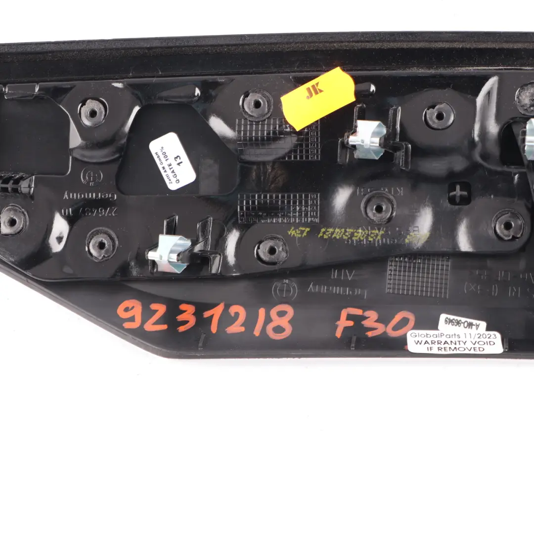 Trim Panel Dashboard Cover Brushed Aluminium High Gloss to BMW F30 F31 with Part number 9231218 BMW F30 F31 Trim Panel Dashboard Cover Brushed Aluminium High Gloss - SKU rhd-9231218 - Part number 9231218