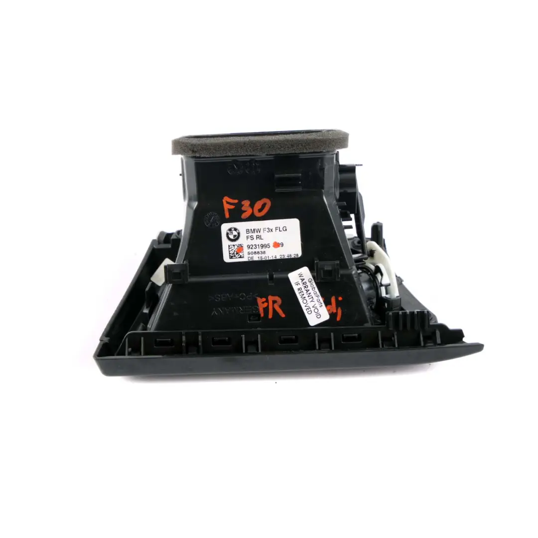  Dashboard Vent BMW F30 F31 F32 Fresh Air Grille Front Right O/S - SKU rhd-9231995-1 - Part number 9231995