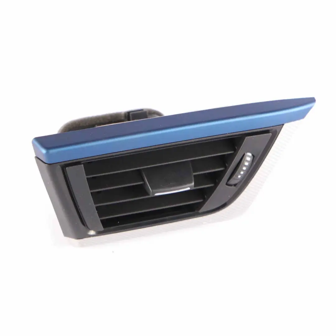 Dashboard Vent BMW F30 F31 F32 Fresh Air Grille Front Right Blue Matt to with Part number 9231995 Dashboard Vent BMW F30 F31 F32 Fresh Air Grille Front Right Blue Matt - SKU rhd-9231995-2 - Part number 9231995
