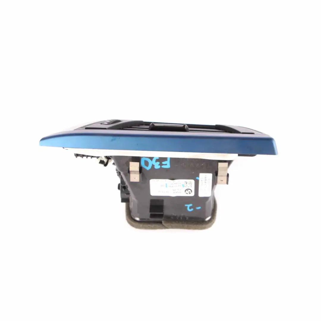 Dashboard Vent BMW F30 F31 F32 Fresh Air Grille Front Right Blue Matt to with Part number 9231995 Dashboard Vent BMW F30 F31 F32 Fresh Air Grille Front Right Blue Matt - SKU rhd-9231995-2 - Part number 9231995