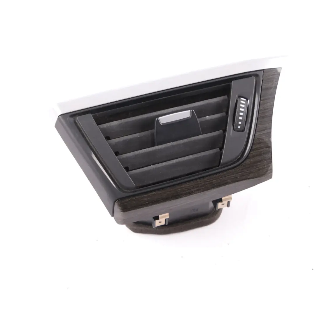 Dashboard Vent BMW F30 F31 F32 4 Fresh Air Grille Front Right Wood to with Part number 9231995 Dashboard Vent BMW F30 F31 F32 4 Fresh Air Grille Front Right Wood - SKU rhd-9231995-4 - Part number 9231995
