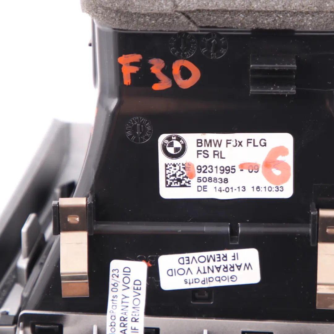 Dashboard Vent BMW F30 F31 Fresh Air Grille Front Right O/S Trim Silver to with Part number 9231995 Dashboard Vent BMW F30 F31 Fresh Air Grille Front Right O/S Trim Silver - SKU rhd-9231995-6 - Part number 9231995
