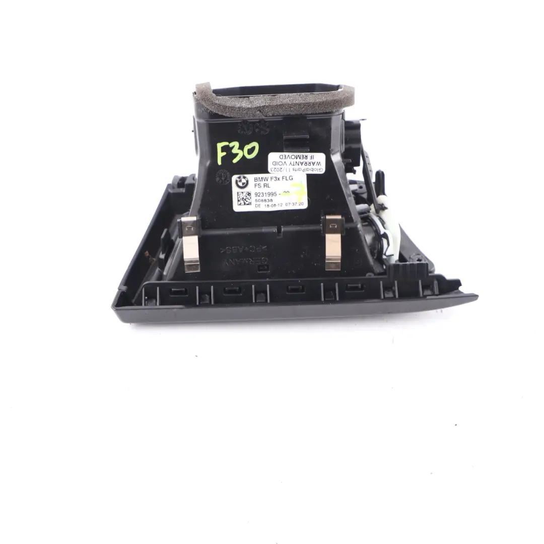 Dashboard Vent BMW F30 F31 Fresh Air Grille Front Right O/S Trim Silver to with Part number 9231995 Dashboard Vent BMW F30 F31 Fresh Air Grille Front Right O/S Trim Silver - SKU rhd-9231995-7 - Part number 9231995