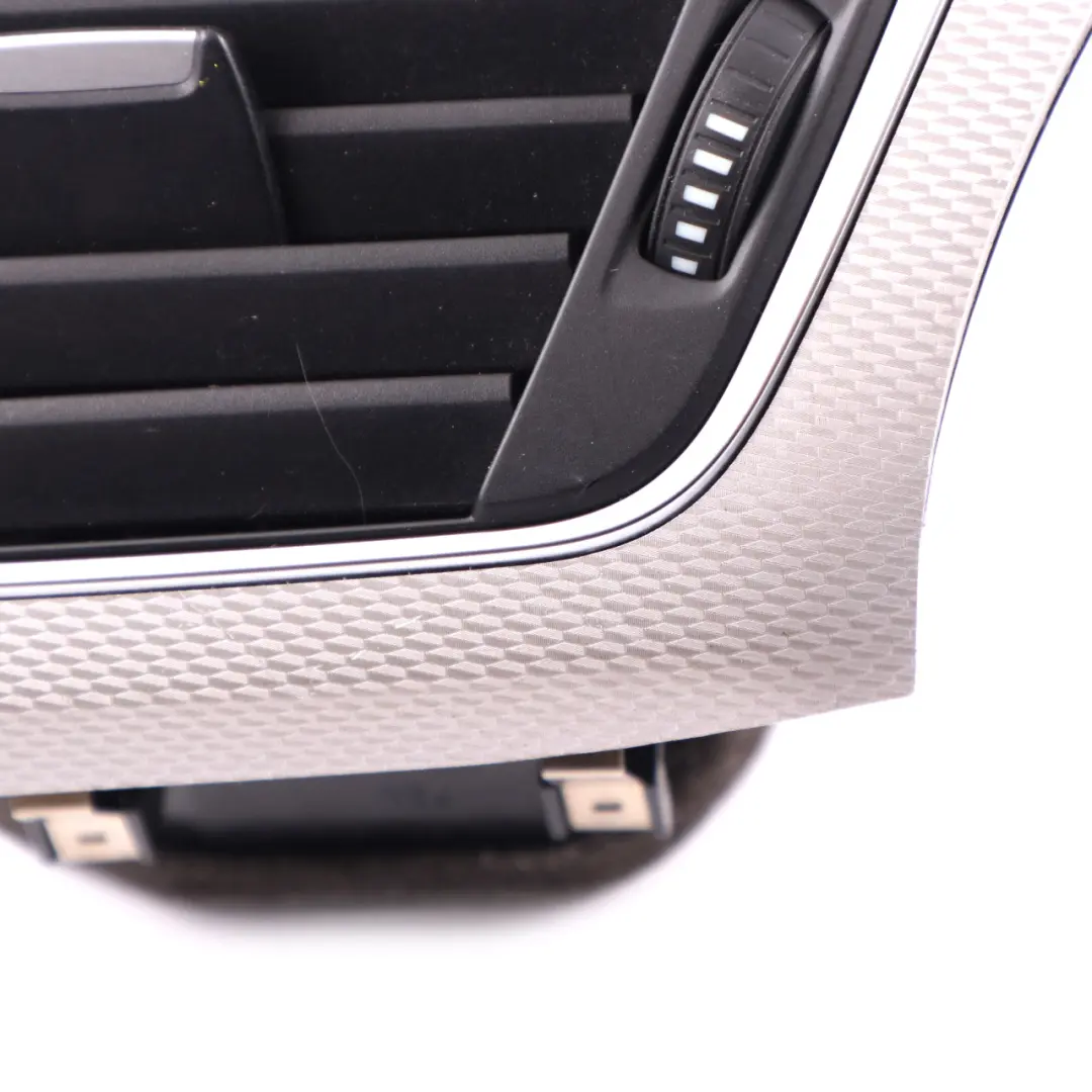 Dashboard Vent BMW F30 F31 Fresh Air Grille Front Right O/S Trim Alu to with Part number 9231995 Dashboard Vent BMW F30 F31 Fresh Air Grille Front Right O/S Trim Alu - SKU rhd-9231995-8 - Part number 9231995