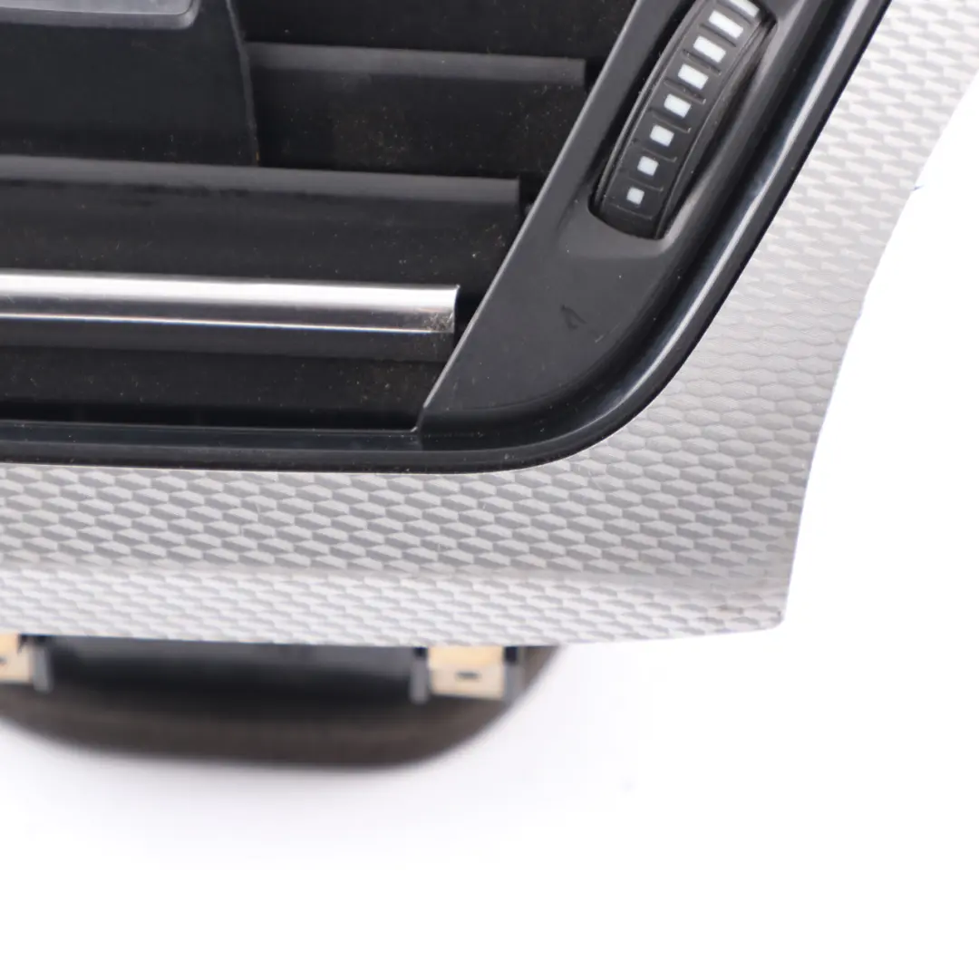 Vent BMW F30 F31 Fresh Air Grille Front Right O/S Trim Alu Blue to Dash with Part number 9231995 Dash Vent BMW F30 F31 Fresh Air Grille Front Right O/S Trim Alu Blue - SKU rhd-9231995-9 - Part number 9231995