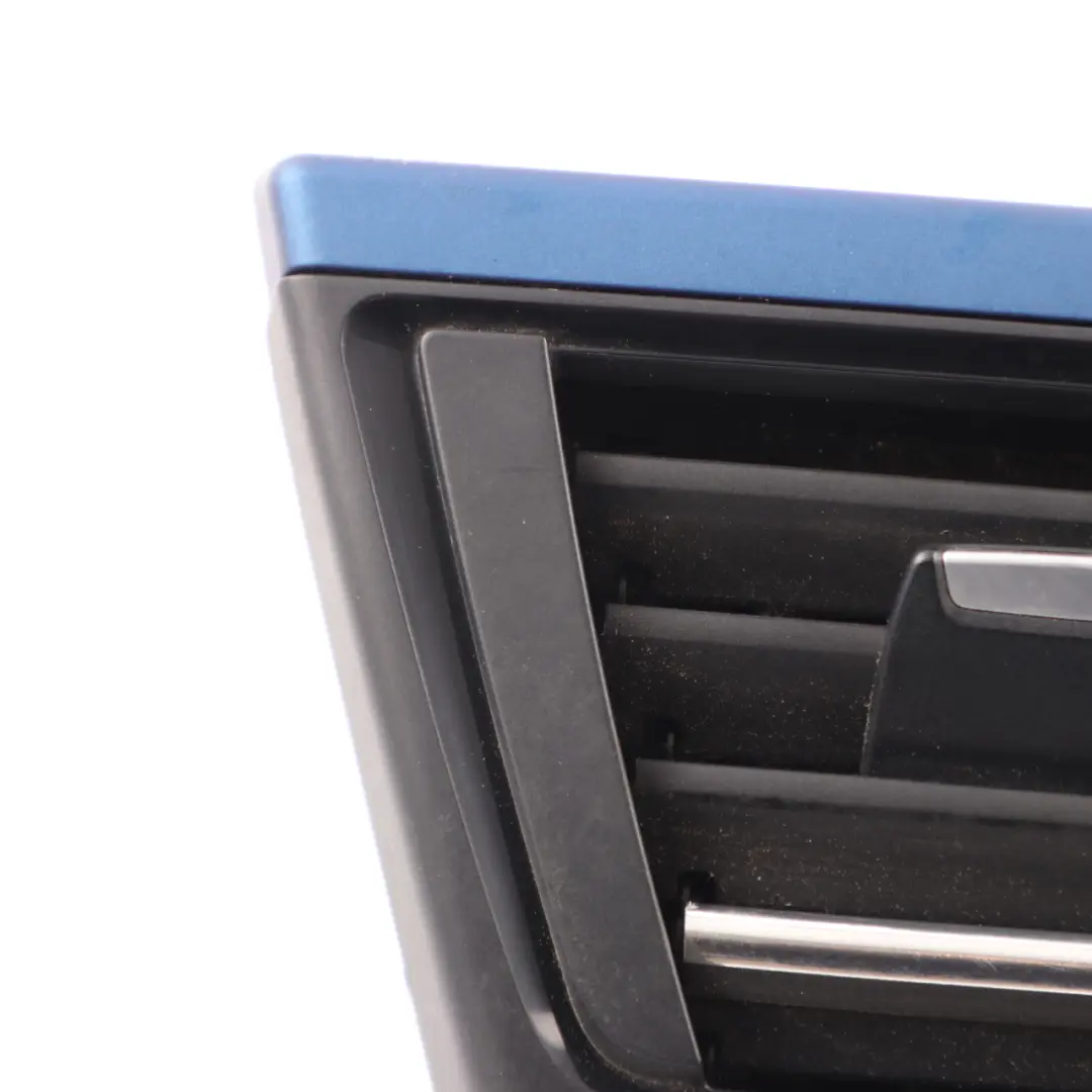 Vent BMW F30 F31 Fresh Air Grille Front Right O/S Trim Alu Blue to Dash with Part number 9231995 Dash Vent BMW F30 F31 Fresh Air Grille Front Right O/S Trim Alu Blue - SKU rhd-9231995-9 - Part number 9231995