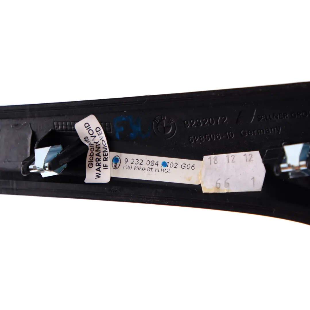 Centre Console Trim BMW F30 F31 Panel Cover Wood Fineline Anthracite to with Part number 9232084 Centre Console Trim BMW F30 F31 Panel Cover Wood Fineline Anthracite - SKU rhd-9232084 - Part number 9232084