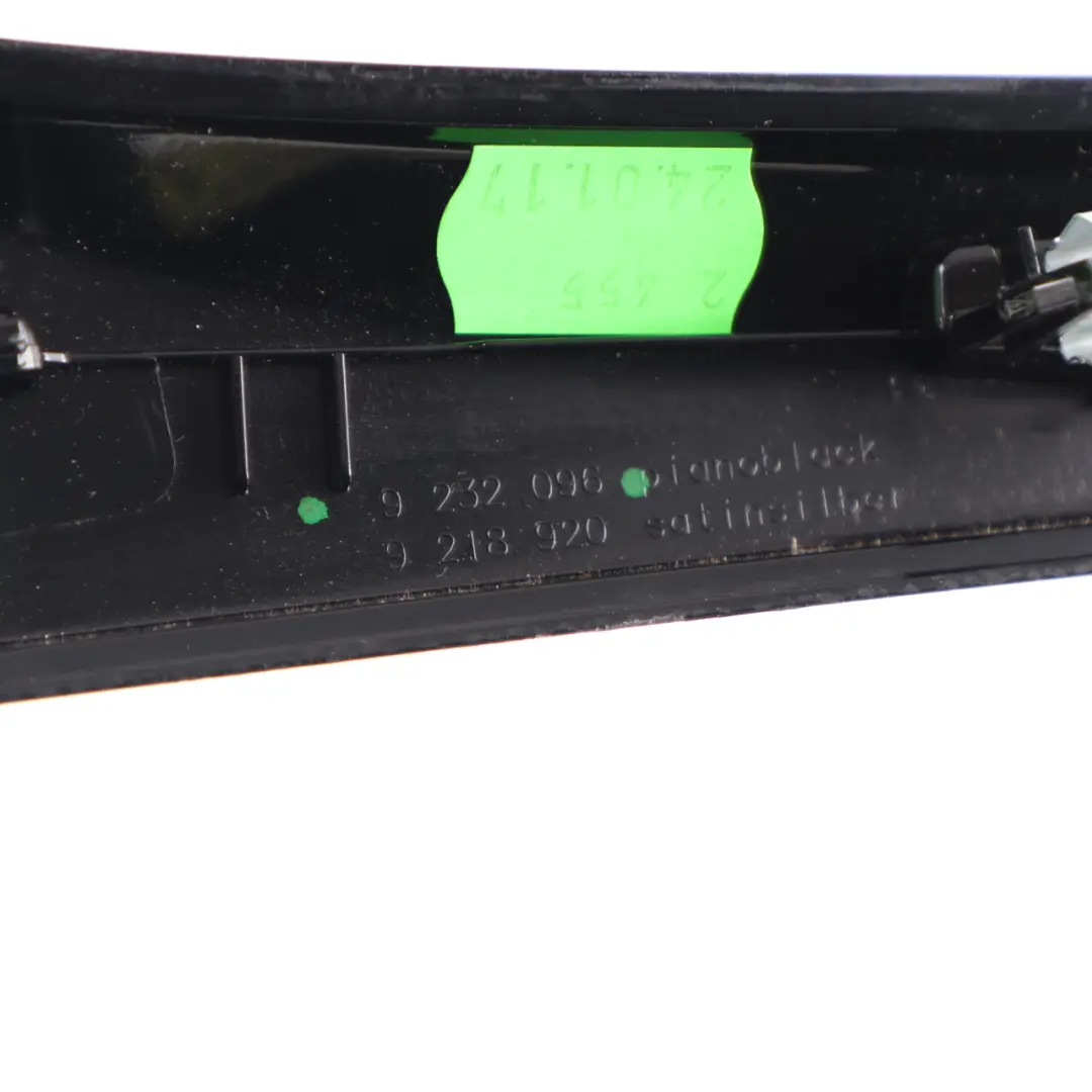 Decor Panel Trim Dash Centre Console Cover Piano Black to BMW F30 F31 with Part number 9232096 BMW F30 F31 Decor Panel Trim Dash Centre Console Cover Piano Black - SKU rhd-9232096-1 - Part number 9232096