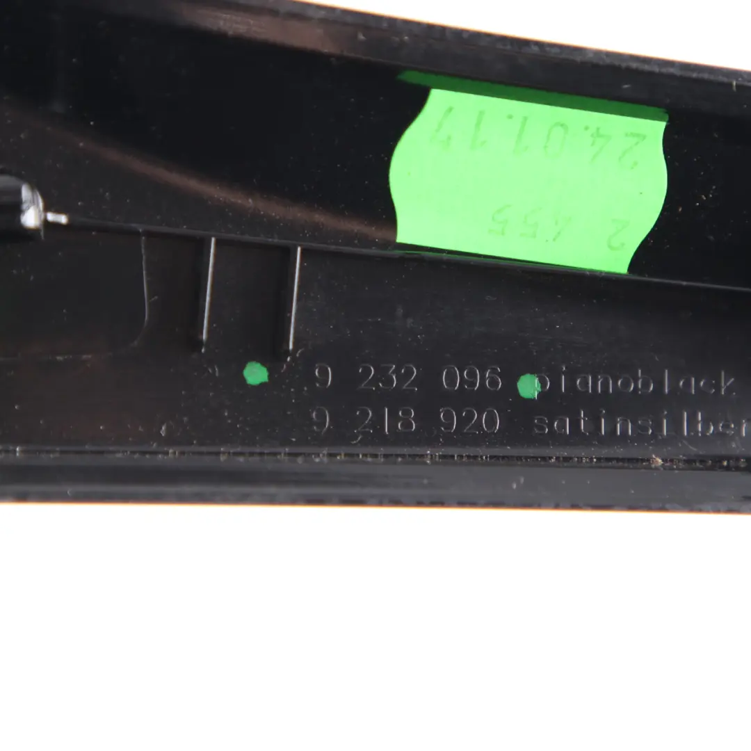 Decor Panel Trim Dash Centre Console Cover Piano Black to BMW F30 F31 with Part number 9232096 BMW F30 F31 Decor Panel Trim Dash Centre Console Cover Piano Black - SKU rhd-9232096 - Part number 9232096