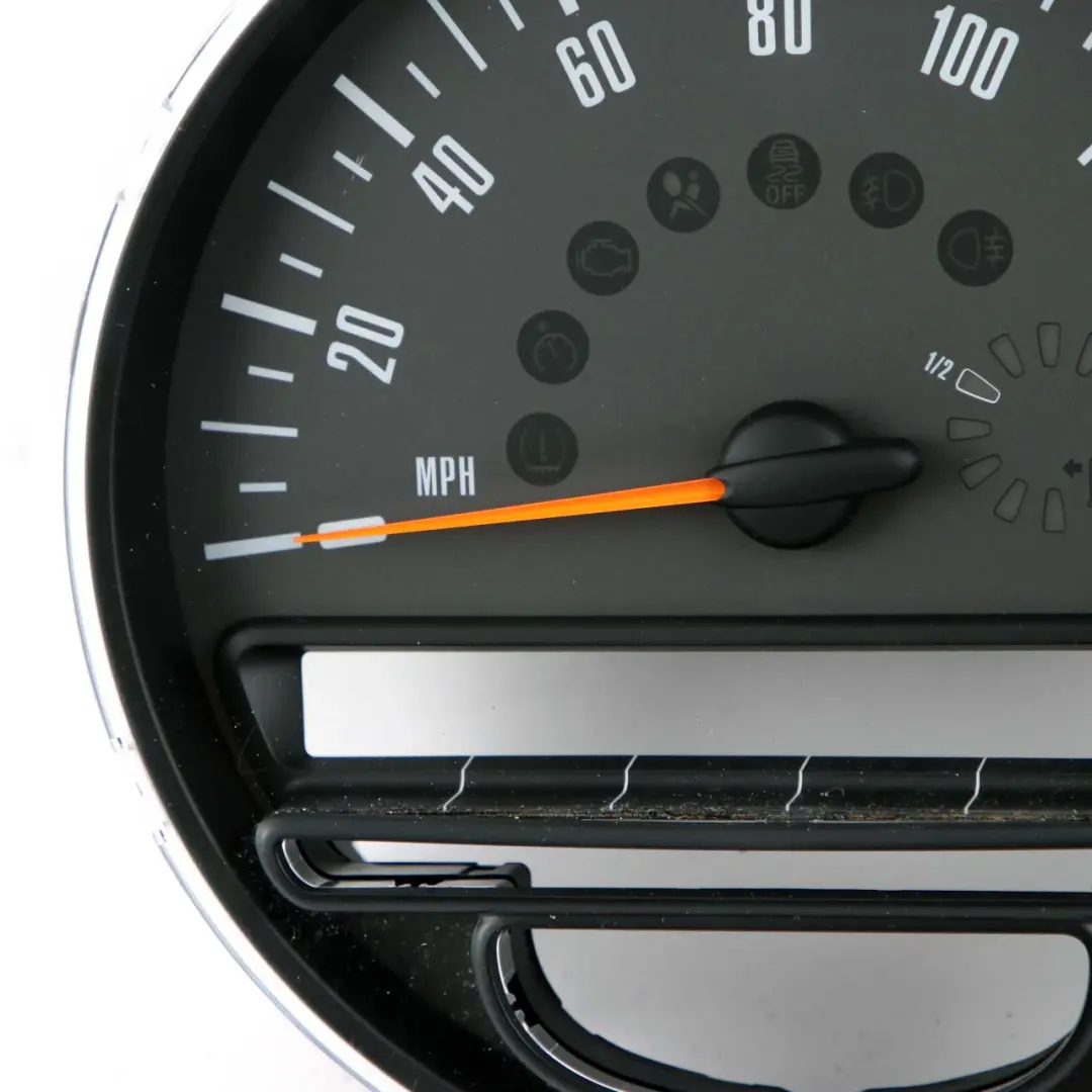 Speedometer Clock Mini R55 R56 LCI R61 JCW Speedo Instrument Cluster MPH to with Part number 9232433 Speedometer Clock Mini R55 R56 LCI R61 JCW Speedo Instrument Cluster MPH - SKU rhd-9232433 - Part number 9232433