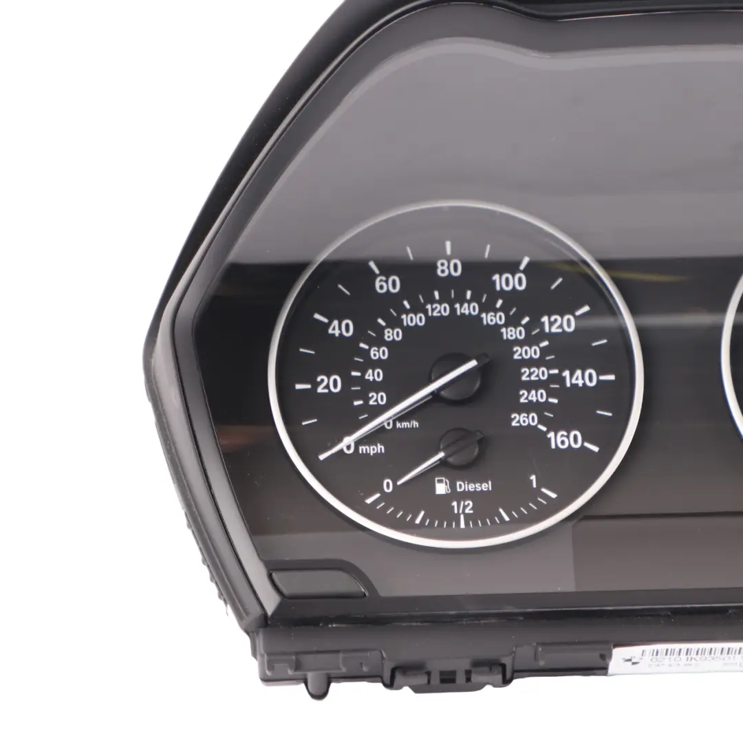 Instrument Cluster BMW F20 F21 Diesel Speedo Meter Clocks Manual to with Part number 9232891 Instrument Cluster BMW F20 F21 Diesel Speedo Meter Clocks Manual - SKU rhd-9232891-7 - Part number 9232891