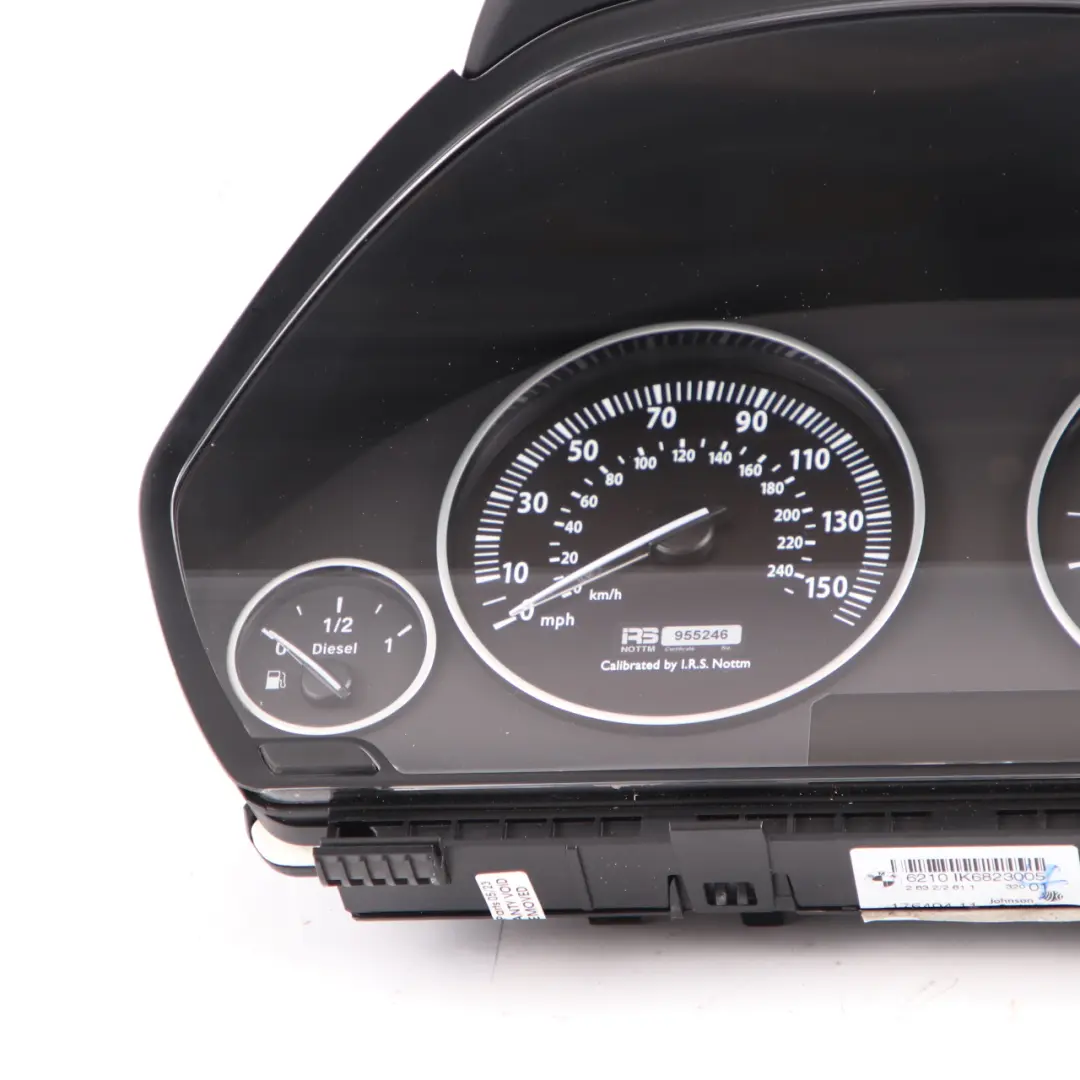  Instrument Cluster BMW F30 F31 Diesel Speedo Clocks Automatic MPH - SKU rhd-9232893-4 - Part number 9232893