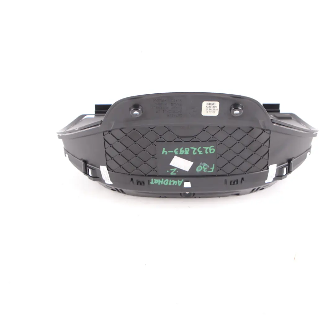 Instrument Cluster BMW F30 F31 Diesel Speedo Clocks Automatic MPH to with Part number 9232893 Instrument Cluster BMW F30 F31 Diesel Speedo Clocks Automatic MPH - SKU rhd-9232893-4 - Part number 9232893