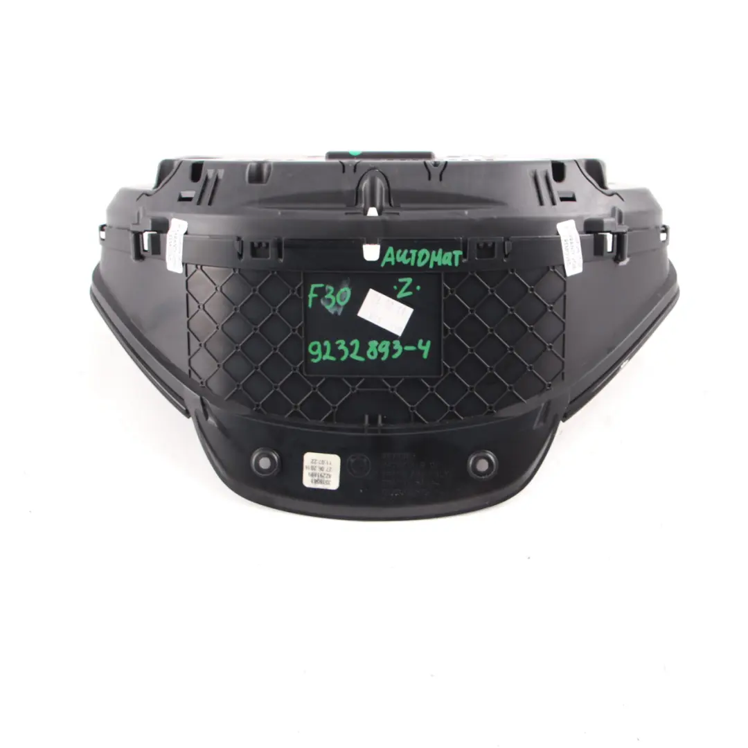  Instrument Cluster BMW F30 F31 Diesel Speedo Clocks Automatic MPH - SKU rhd-9232893-4 - Part number 9232893