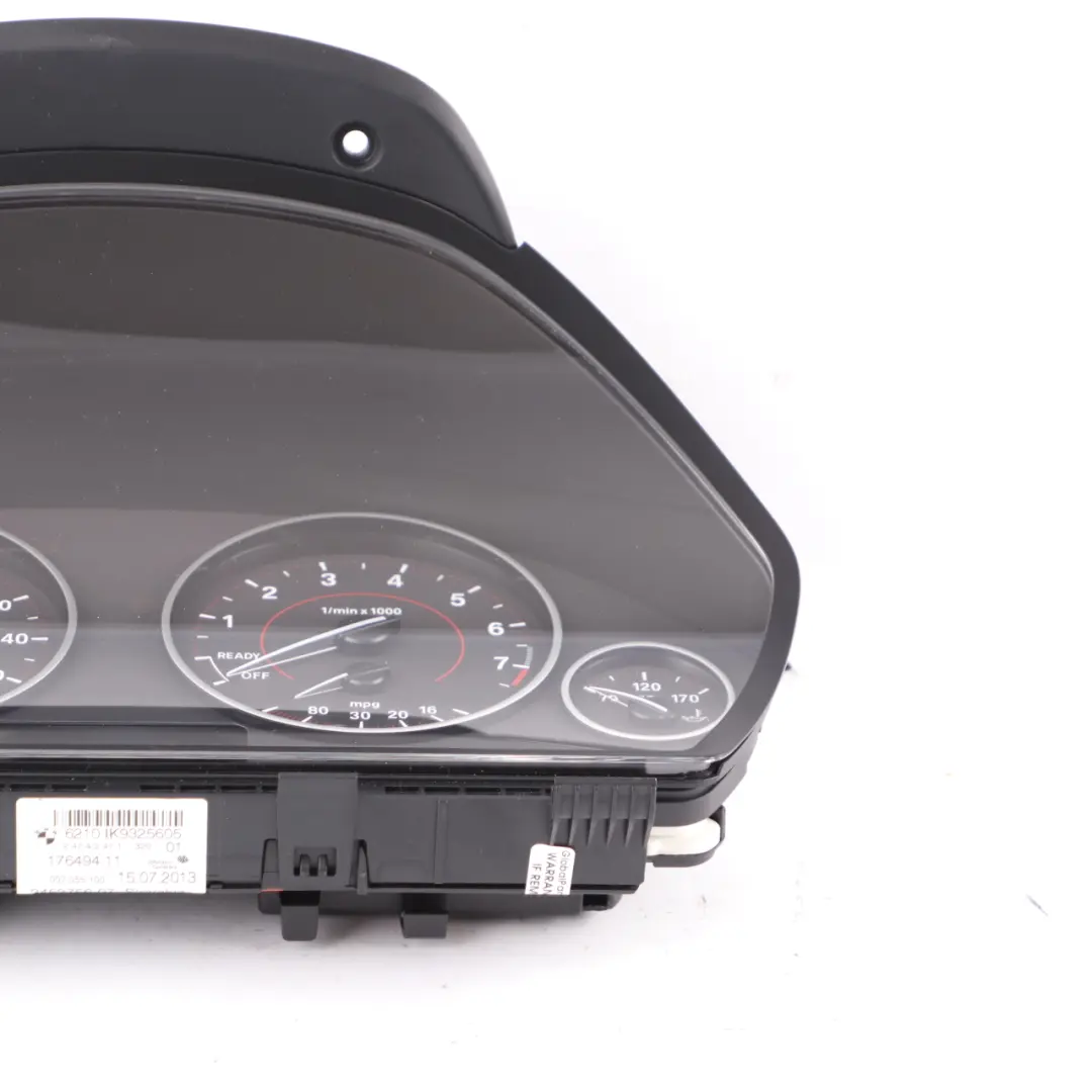 Instrument Cluster BMW F30 F31 Petrol Speedo Clocks Meter Manual MPH to with Part number 9232893 Instrument Cluster BMW F30 F31 Petrol Speedo Clocks Meter Manual MPH - SKU rhd-9232893-5 - Part number 9232893