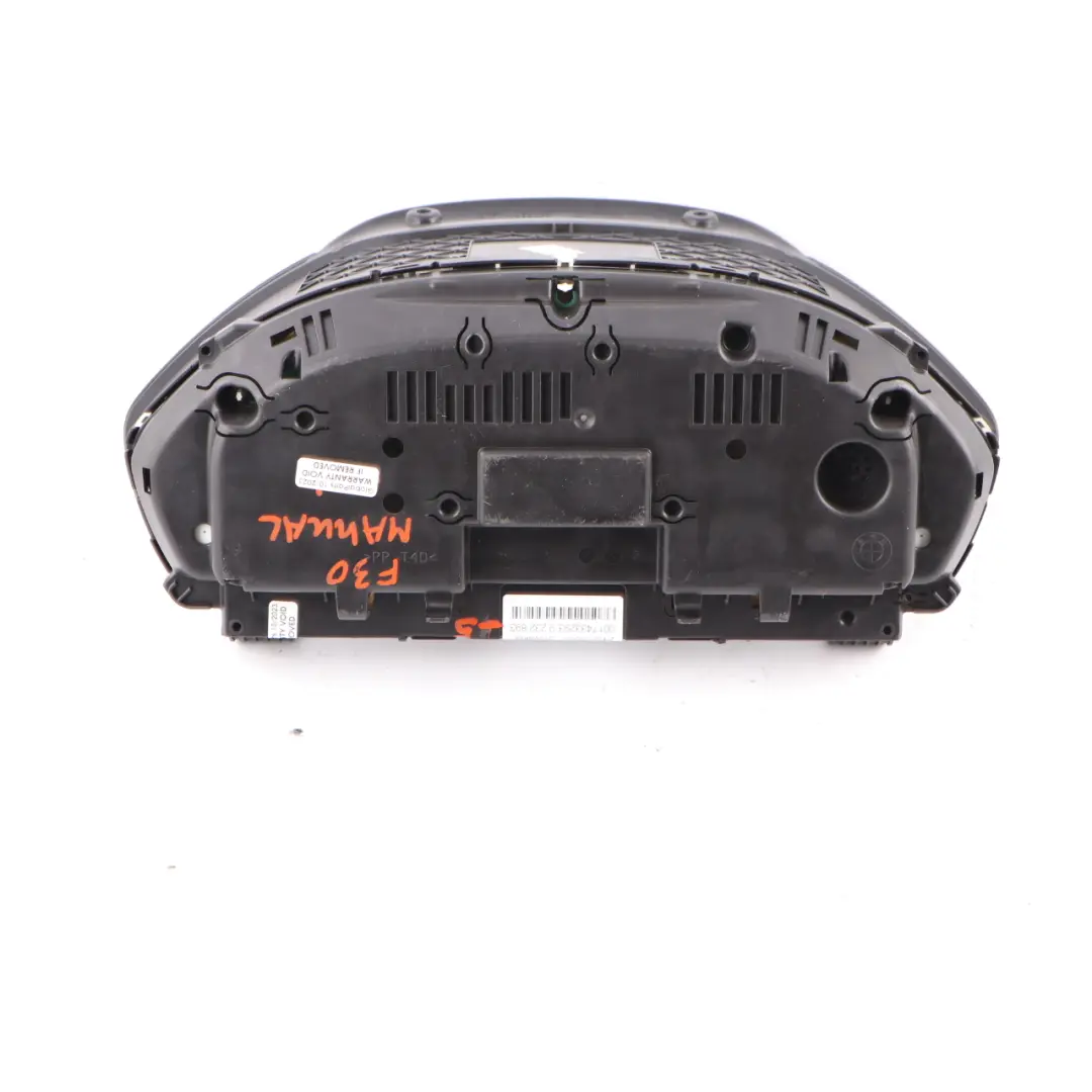 Instrument Cluster BMW F30 F31 Petrol Speedo Clocks Meter Manual MPH to with Part number 9232893 Instrument Cluster BMW F30 F31 Petrol Speedo Clocks Meter Manual MPH - SKU rhd-9232893-5 - Part number 9232893