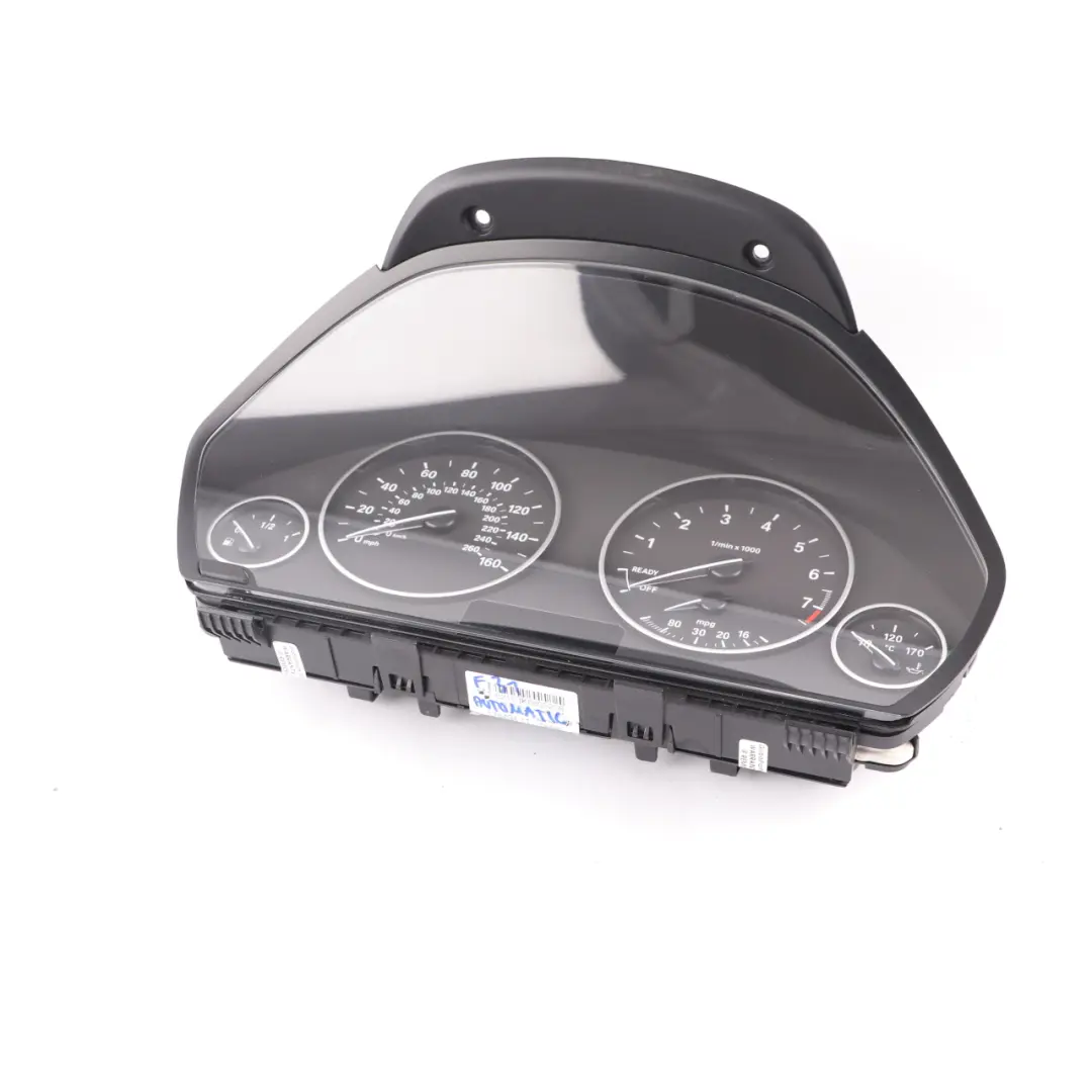 Instrument Cluster BMW F30 F31 Petrol Speedo Clocks Meter Automatic 9232893 to with Part number 6805208 Instrument Cluster BMW F30 F31 Petrol Speedo Clocks Meter Automatic 9232893 - SKU rhd-9232893-6 - Part number 6805208