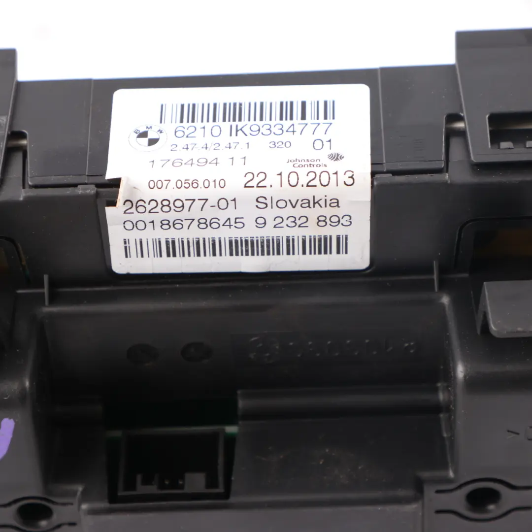 Instrument Cluster BMW F30 F31 Petrol Speedo Clocks Meter Automatic 9232893 to with Part number 6805208 Instrument Cluster BMW F30 F31 Petrol Speedo Clocks Meter Automatic 9232893 - SKU rhd-9232893-8 - Part number 6805208