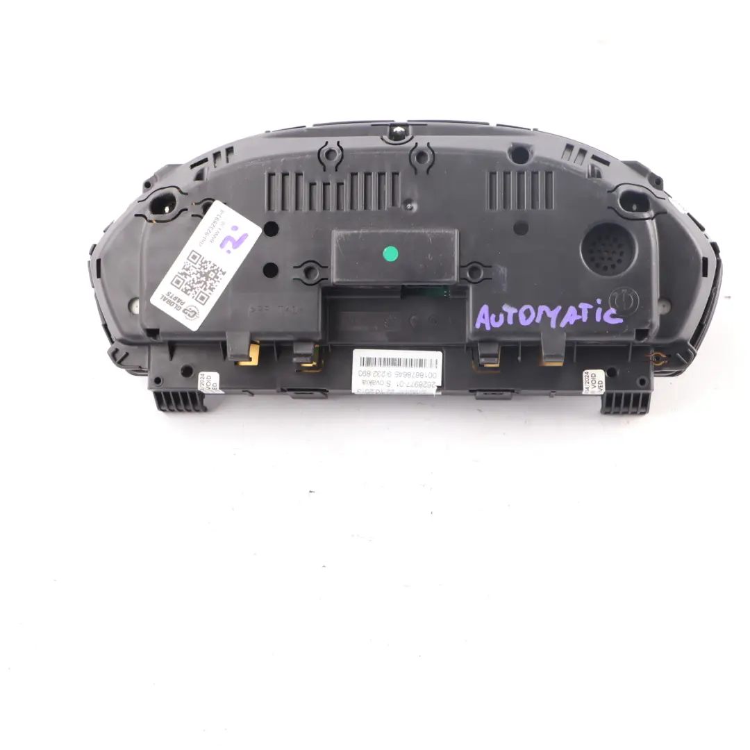  Instrument Cluster BMW F30 F31 Petrol Speedo Clocks Meter Automatic 9232893 - SKU rhd-9232893-8 - Part number 6805208
