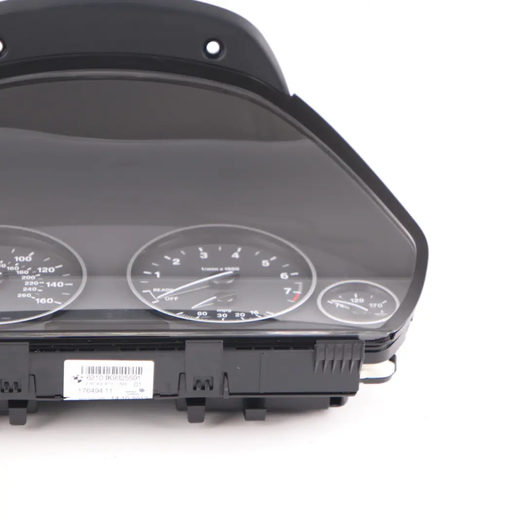 BMW 3 Series F30 Petrol Instrument Cluster Speedo Clocks Manual 9232893 - SKU rhd-9232893 - Part number 8718257
