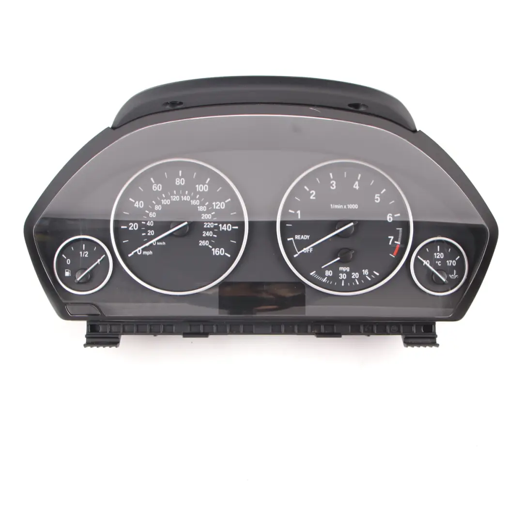 BMW 3 Series F30 Petrol Instrument Cluster Speedo Clocks Manual 9232893 - SKU rhd-9232893 - Part number 8718257