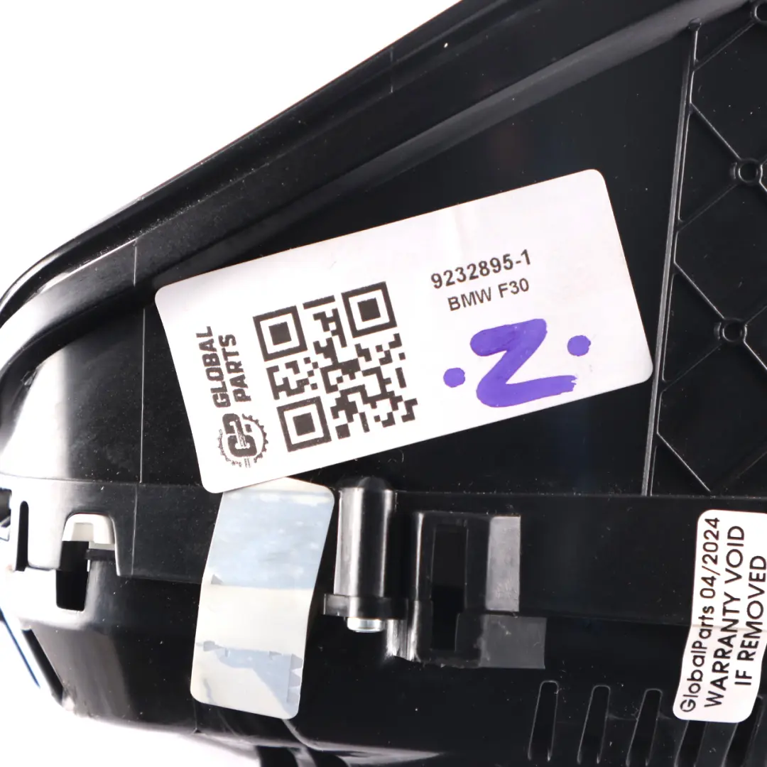  Instrument Cluster BMW F30 F31 Speedo Clocks Manual MPH Diesel 9232895 - SKU rhd-9232895-1 - Part number 9295861