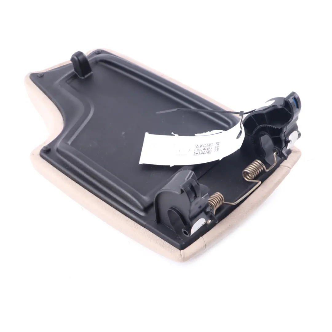 Armrest BMW F30 Center Console Armrest Cover Imitation Leather Oyster to with Part number 9235436 Armrest BMW F30 Center Console Armrest Cover Imitation Leather Oyster - SKU rhd-9235436 - Part number 9235436