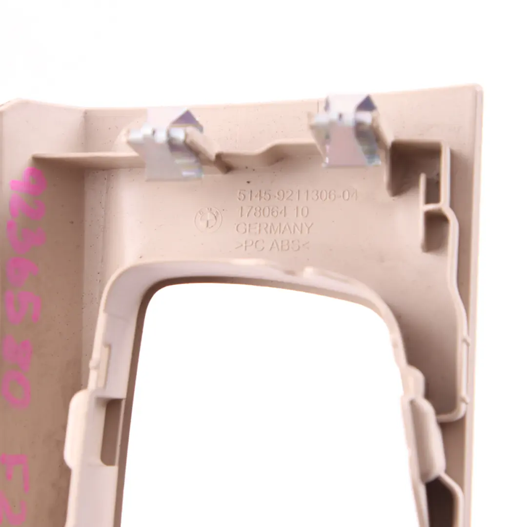 Light Switch Cover BMW F20 F21 F22 F23 LCI Surround Trim Oyster to with Part number 9236580 Light Switch Cover BMW F20 F21 F22 F23 LCI Surround Trim Oyster - SKU rhd-9236580 - Part number 9236580